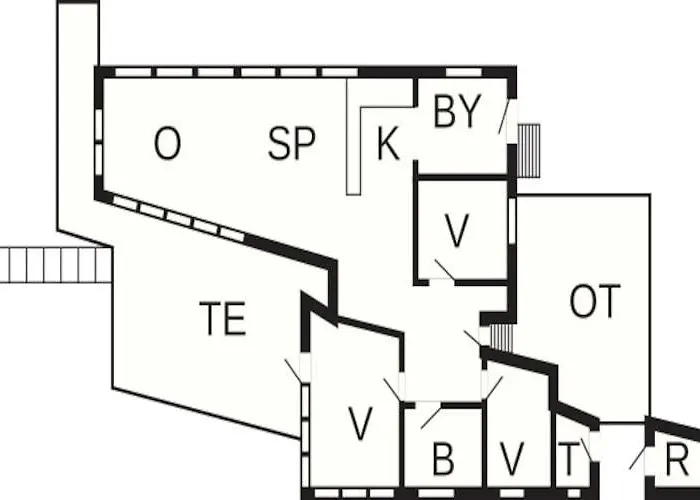 度假居 6 Person In Bryrup